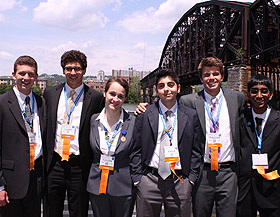 Picture of students at ISEF