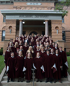 Picture of the Augsburg choir.