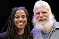 Suzan Lori Parks and Ben Krywosz