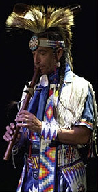 Member of the Kevin Locke Native American Dance Ensemble.