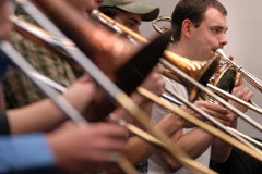 Image of students playing instruments