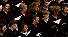 Picture of Augsburg's Choir.