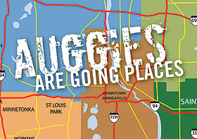 Picture of map of Minneapolis