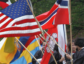 Picture of flags